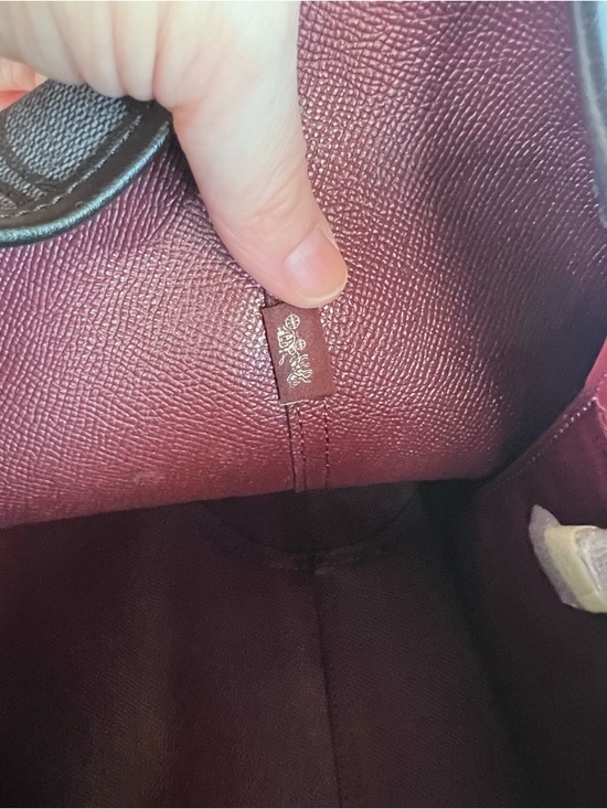 COACH City Tote Silver/Graphite/Black AUTHENTIC NWT - Picture 9 of 9